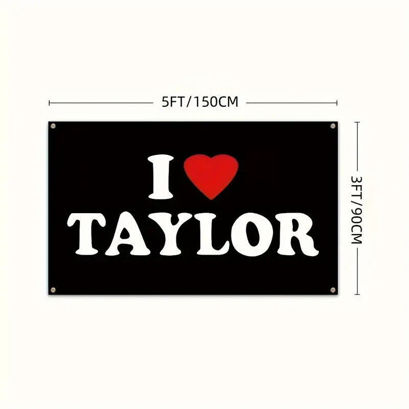 Taylor Music 3x5 Feet Flag