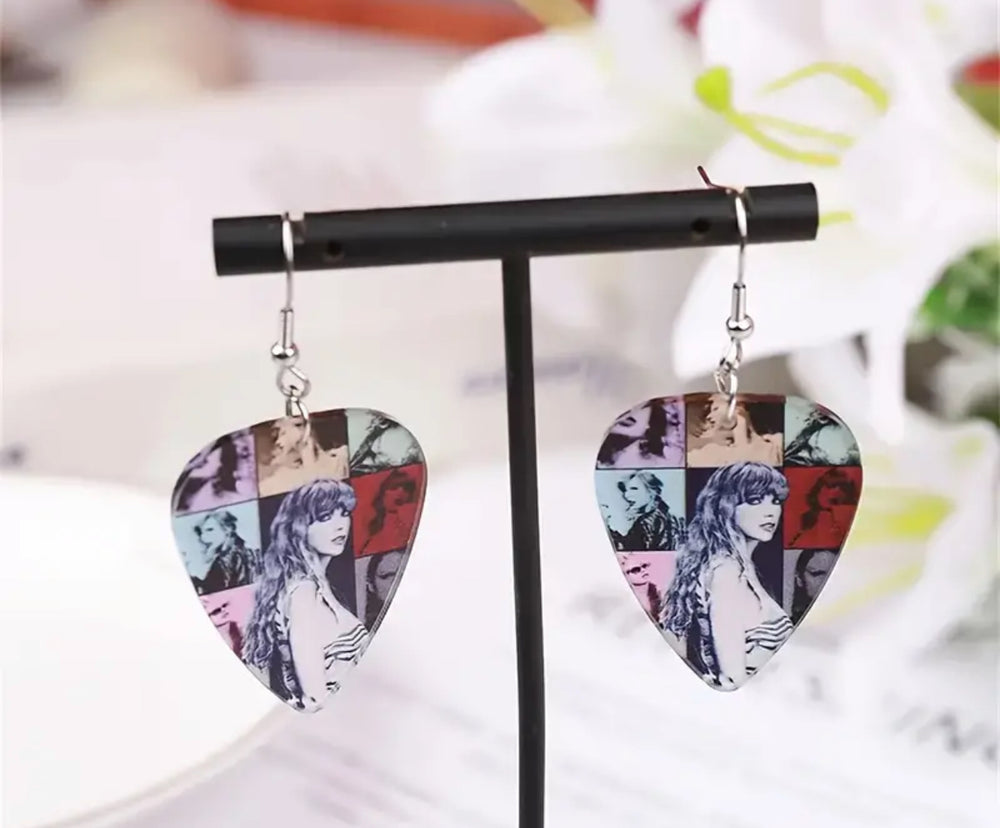 Taylor Inspired Dangle Earrings