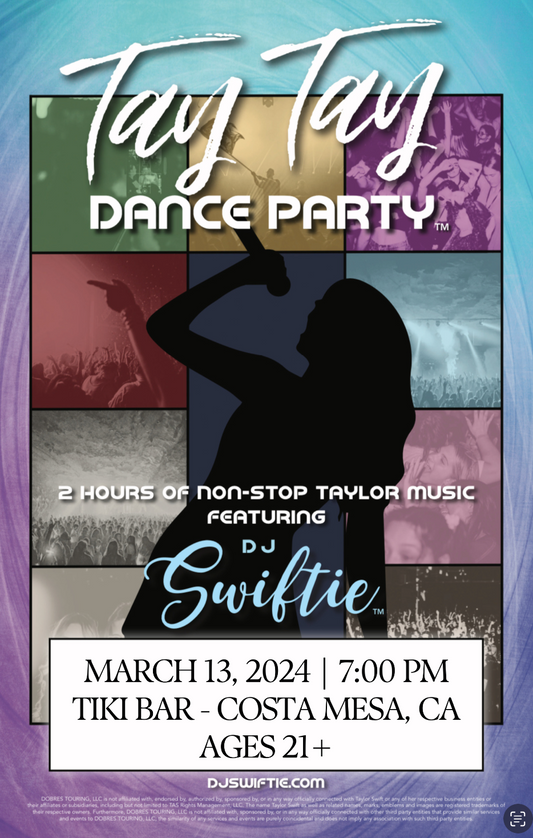 TAYLOR SWIFT TAYTAY DANCE PARTY - Costa Mesa, CA