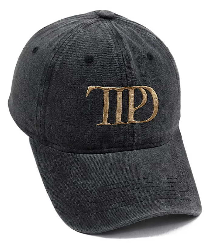 TTPD Embroidery Baseball Cap Summer Vintage Dad Hat Adjustable